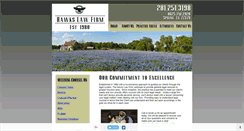 Desktop Screenshot of hawkslawfirm.com